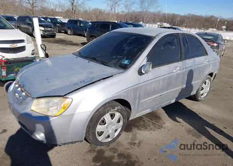2006 Kia Spectra Ex/Lx/Sx from USA, damaged, VIN KNAFE121065357436